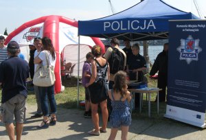 Międzynarodowe Stowarzyszenie Policji /IPA/ zorganizowało w Świnoujściu imprezę "Bezpieczne wakacje"