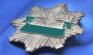 fotografia odznaki policyjnej