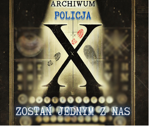 plakat z literą X