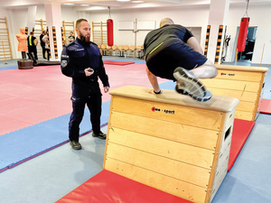 fotografia z testu sprawności fizycznej