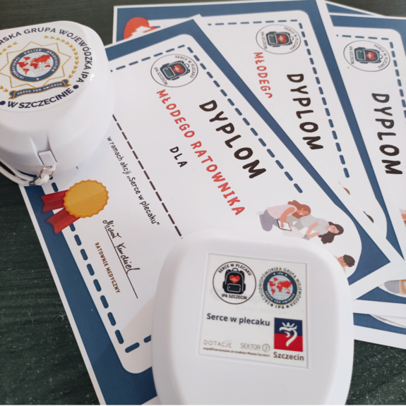 fotografia materiałów promocyjnych akcji