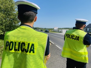 fotografia policjantów