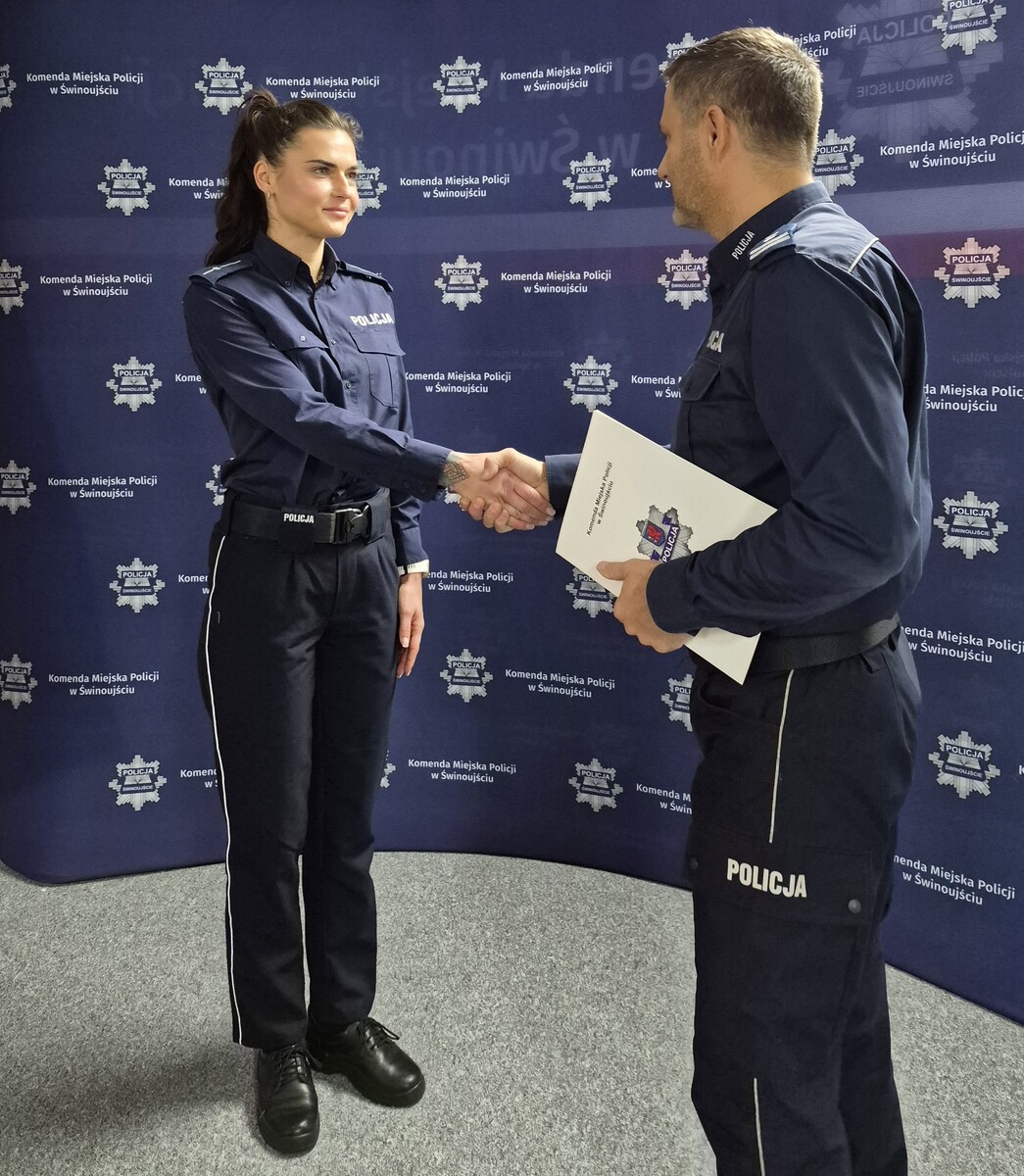 Nowa kierowniczka Referatu Patrolowo-Interwencyjnego w Świnoujściu